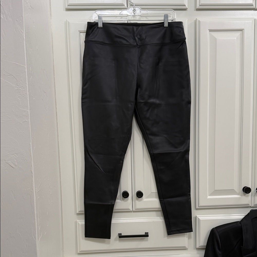 Nordstrom faux leather Black Leggings